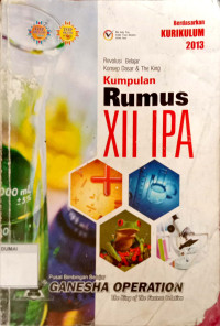 Image of Kumpulan Rumus XII Ipa Kurikulum 2013