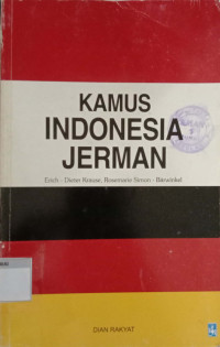 Image of Kamus Indonesia Jerman