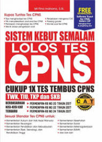 Image of Sistem Kebut Semalam Lolos Tes CPNS 1x Tes Tembus CPNS