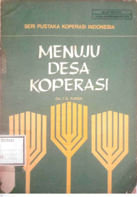 Image of Menuju desa koperasi