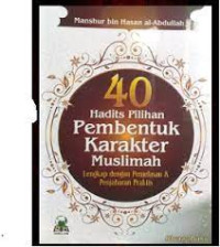 Image of 40 Hadits Pilihan Pembentuk Karakter Muslimah