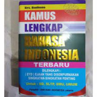 Image of Kamus Lengkap Bahasa Indonesia