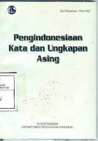 Image of Pengindonesiaan Kata dan Ungkapan Asing