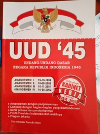 Image of UUD 24: Undang-Undang Dasar Negara Republik Indonesia 1945