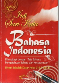 Image of Inti Sari Kata Bahasa Indonesia