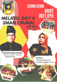 Image of Melayu Day 4 SMAN 1 Dumai Tahun Pelajaran 2023-2024 : Serba Serbi Adat Melayu