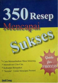 Image of 350 Resep Mencapai Sukses