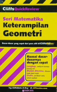 Image of CliffsQuickReview = Seri MAtematika Keterampilan Geometri