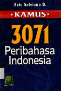 Image of Kamus 3071 Peribahasa Indonesia